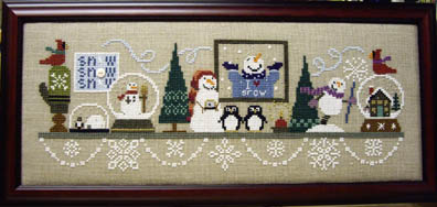 SHOP MODEL-WINTERY SNOWGLOBE MANTLE KIT
